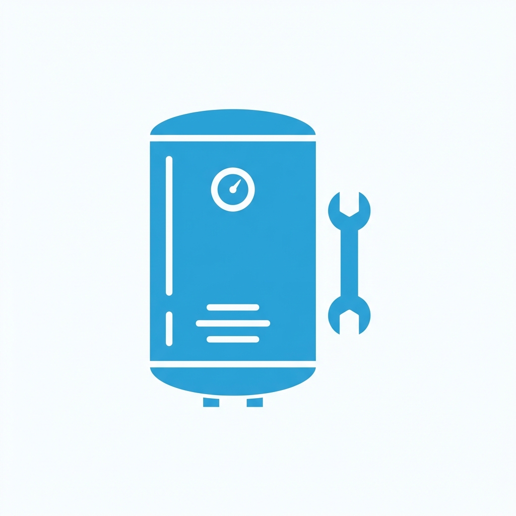 Water heater repair service icon